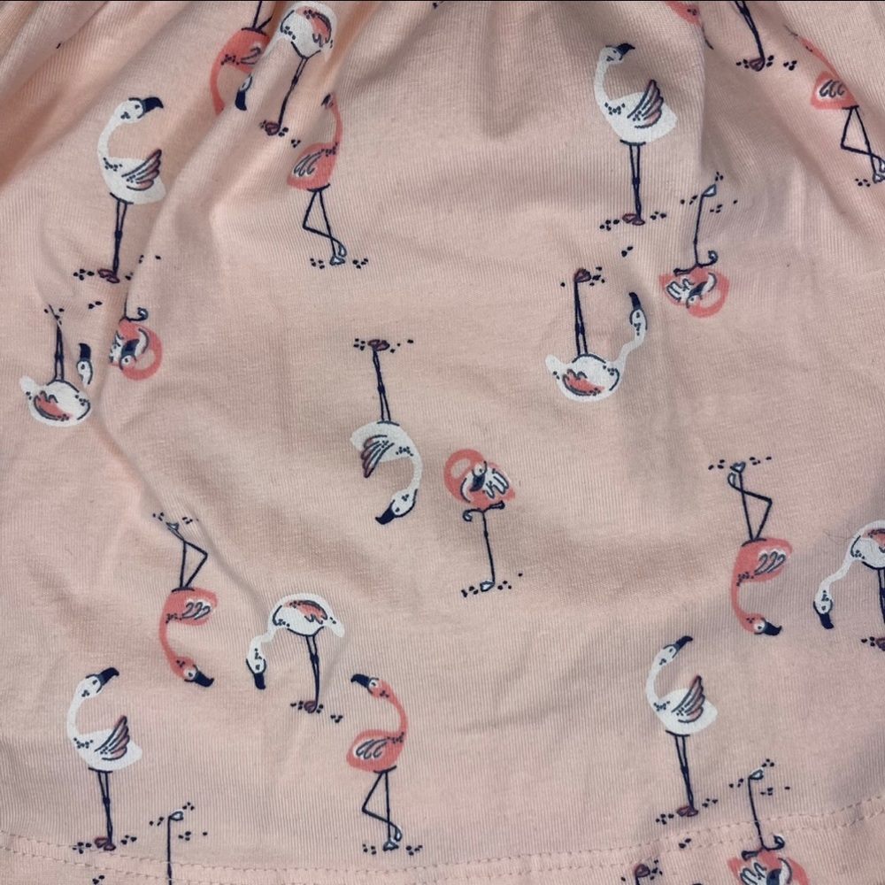 Tommy Bahama Flamingo Pattern Pink Halter Top - Picture 3 of 4